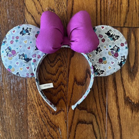 Disney Vera Bradley Mickey Mouse Piccadilly Paisley Ears Figaro Minnie Headband - Picture 2 of 11